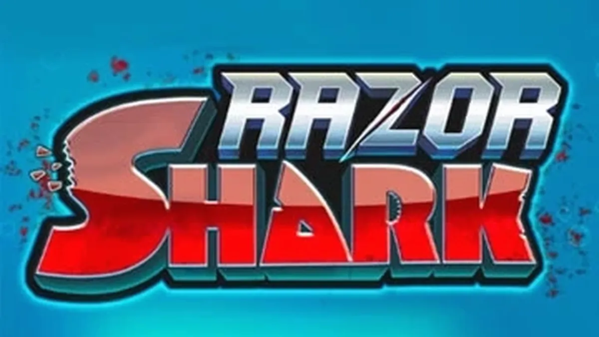 Tampilan visual slot Razor Shark dengan tema bawah laut yang intens